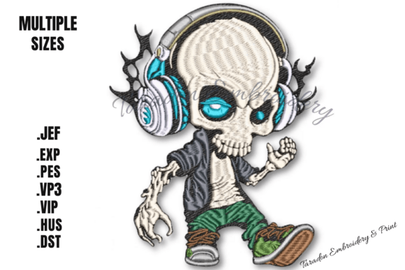 Cool Skeleton with Headphones: A Craft Fair Review