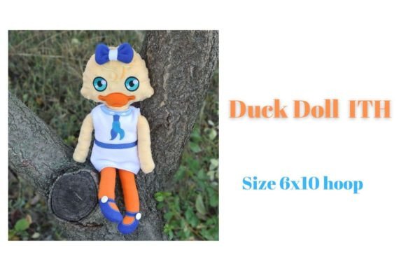 Review: Duck Doll ITH Pattern 6x10 for Handmade Gifts