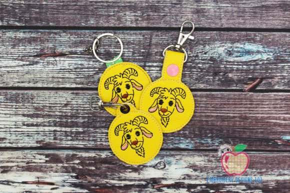 Review: Goat Face Keyfob Keychain ITH for Business