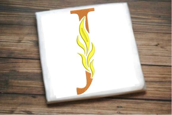 Review: J Letter Beautiful Fire Alphabet