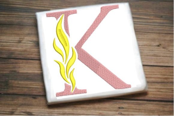 Review: K Letter Beautiful Fire Alphabet for Apparel