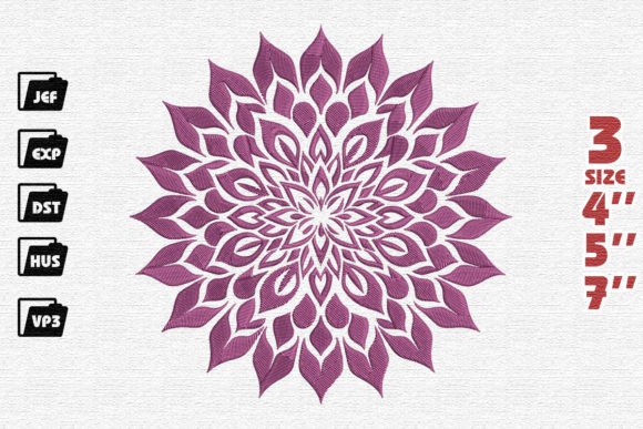 Reviewing Beautiful Flower Mandala for Apparel