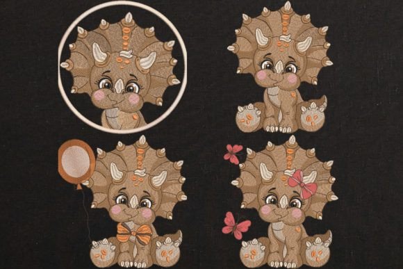 Reviewing Dinosaur Triceratops Baby Boy and Girl 2
