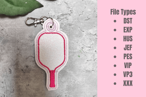 Reviewing the Custom Pickleball Paddle ITH Bag Tag